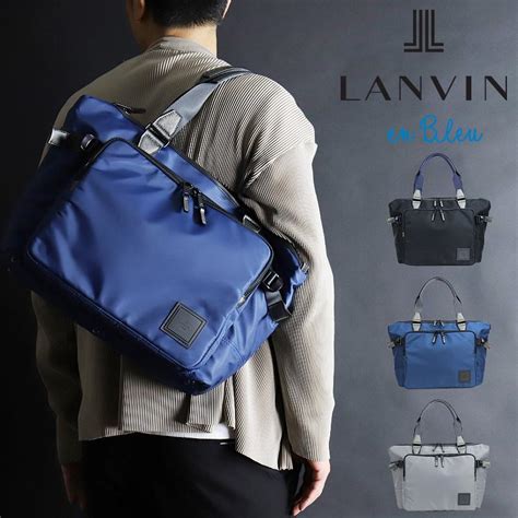 Lanvin En Bleu ランバンオンブルー Short ショート トートバッグ B4 撥水 軽量 541301 メンズ レディース