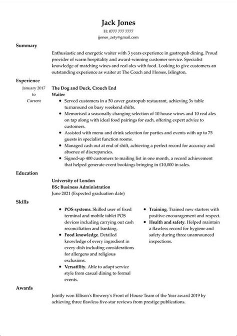 14 Blank Cv Templates For The Uk To Download In 2024