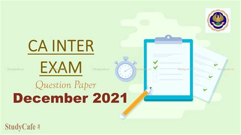 Ca Inter Question Paper