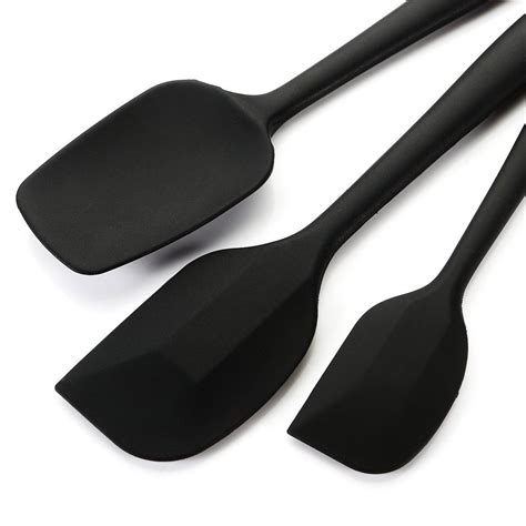 Vervetie Silicone Spatula Set One Piece Design Kitchen Utensil Set 3