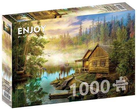 Puzzle Chatka Nad Jeziorem El Enjoy Sklep Empik