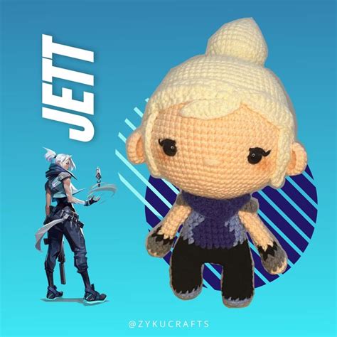 VALORANT AGENT PLUSHIE // AMIGURUMI CROCHET // CHIBI DISPLAY | Shopee ...