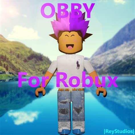 Cartoon Roblox Obby Game Icon