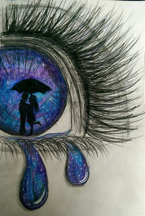 Crying Eye Drawing at GetDrawings | Free download