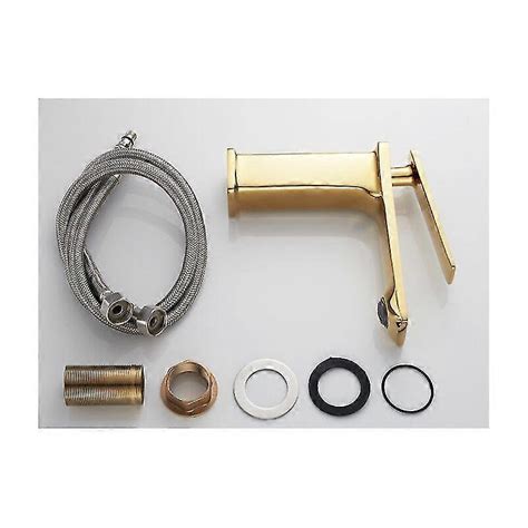 Pure Copper Hot Cold Basin Mixer Black With Rose Gold Domestic Hand Basin Hot Cold Water