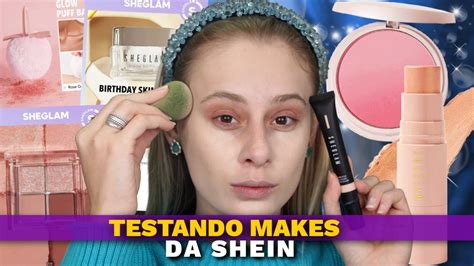 Testando Maquiagens Baratinhas Da Shein Sheglam At Youtube