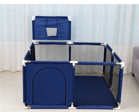 Манеж детский игровой сборной IMBABY сухой бассейн Синий – фото, отзывы ...