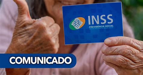 Comunicado Para Todos Os Aposentados Do Inss Confira