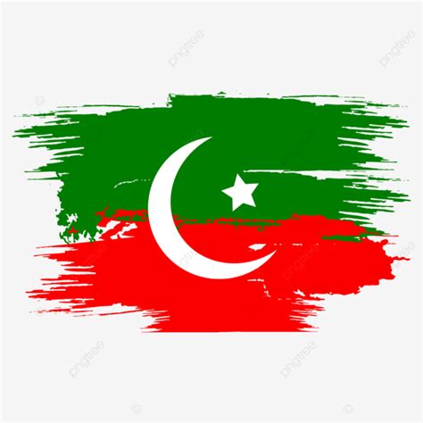 Pti Flag Pti Flag Pakistan Png And Vector With Transparent