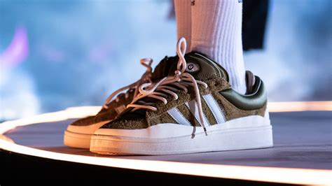 Coachella Adidas Campus Light Bad Bunny Light Olive