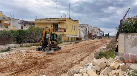 Triggiano Proseguono I Lavori Per L Interramento Dei Binari Sulla