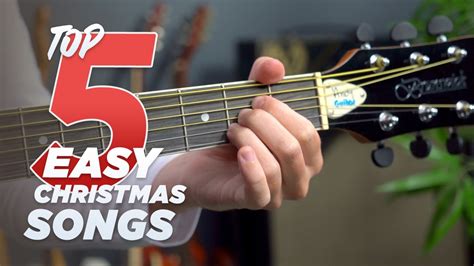 Play 5 EASY Christmas Songs On Guitar YouTube