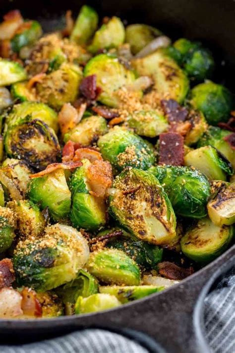 Sauteed Brussel Sprouts With Bacon Jessica Gavin