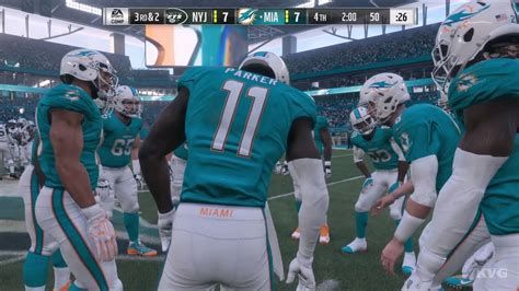 Madden Nfl 18 Miami Dolphins Vs New York Jets Gameplay Hd