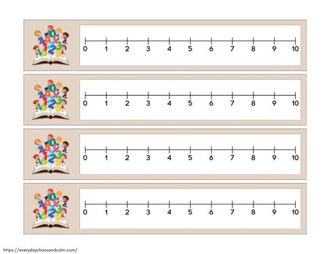 Free Printable Number Lines