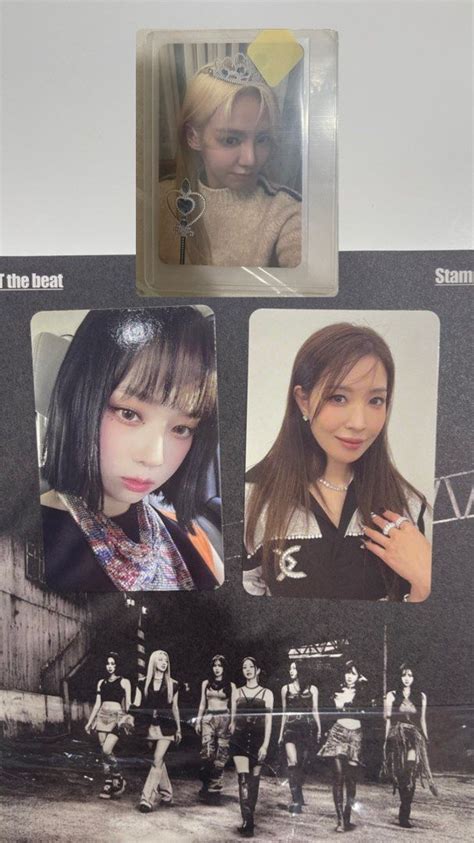 WTT WTS GOT THE BEAT STAMP ON IT ALBUM SMINI PHOTOCARDS BOA