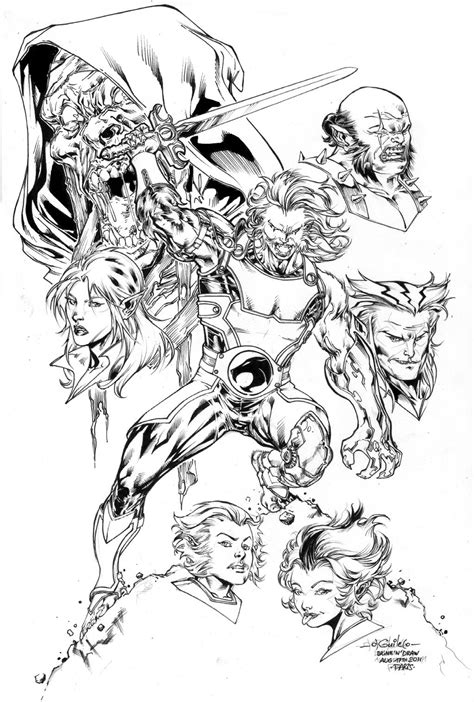 Thundercats Drinkndraw Inks By Spiderguile On Deviantart