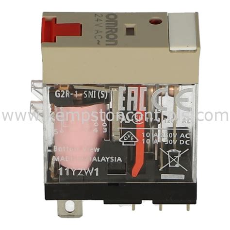 Omron G2R 1 SNI 24AC S OMRON RELAY PLUG IN 10A 24VAC 5 PIN SPDT