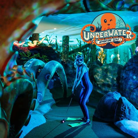 Underwater Adventure Golf Attractions Castle Fun Park Abbotsford