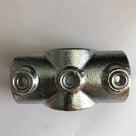 Malleable Iron Clamp Decorative Pipe Fittings Two Socket Cross 119 Pipe