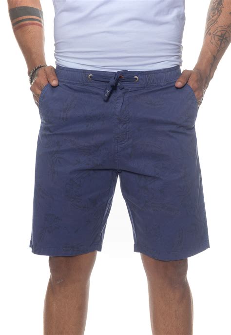 Bermuda Casual Masculina Estampado Crocker