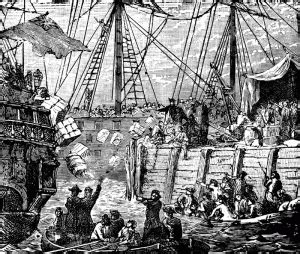 16th December 1773 The Boston Tea Party Dorian Cope Presents On