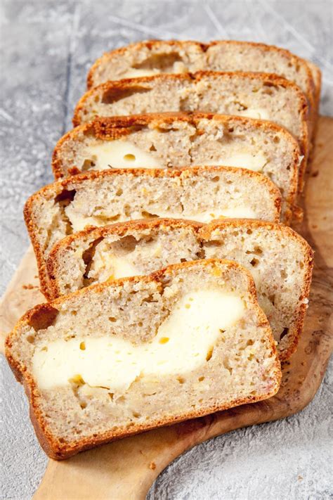 Cream Cheese Banana Bread Easy Recipe Insanely Good