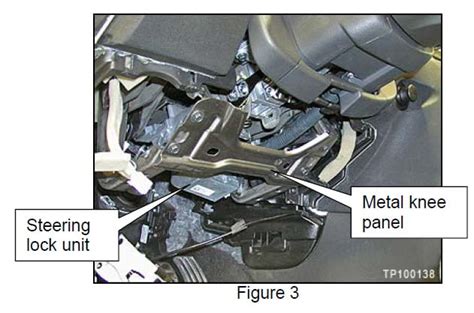 2009 Nissan Altima Steering Wheel Lock Mechanism