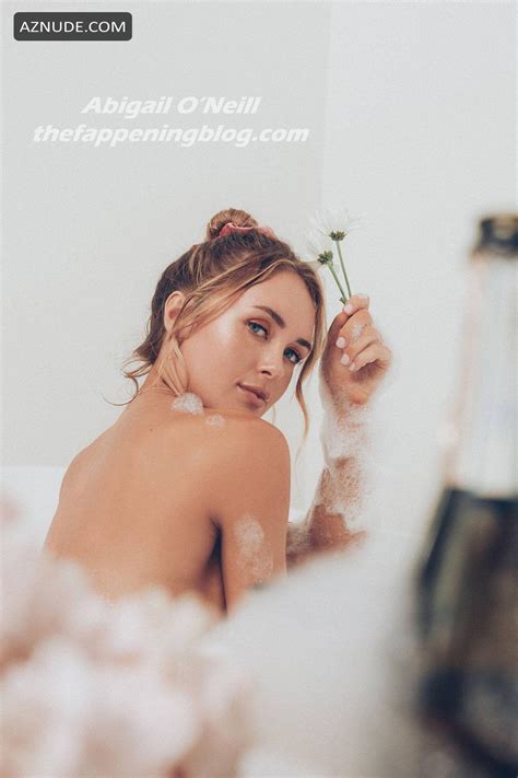 Abigail Oneill Sexy Shows Off Her Nude Ass And Boobs In The Pool And During Bubble Bath