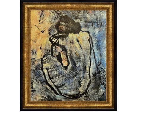 Picasso Blue Nude X Hand Painted Oil Painting Replica Large Dinning Room Wall Art Bed