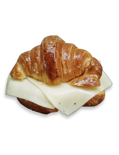 Croissant Artesano Relleno De Jamón Y Queso