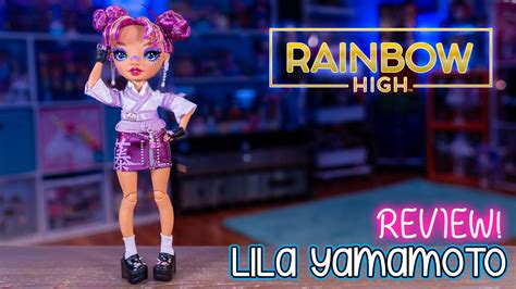 Rainbow High Series 4 Lila Yamamoto Doll Review Youtube