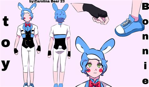 Toy Bonnie Fnaf Human Design Carolina Bear 23 By Carolinabear23 On