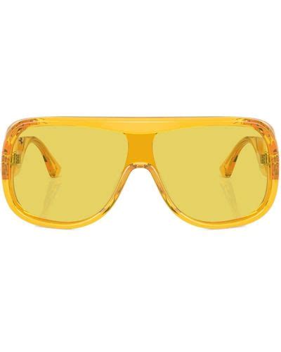 Yellow Ferrari Sunglasses For Women Lyst