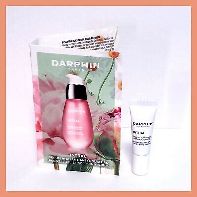 2 X Darphin Intral Redness Relief Soothing Serum 0 07 Fl Oz 2 Ml Mini