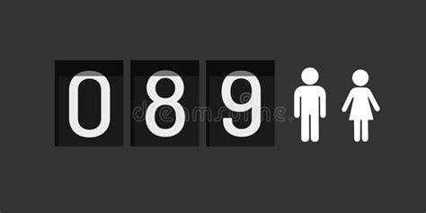 Body Count Counter Is Counting Number Of Sexual Partners Stock Vector Illustration Of