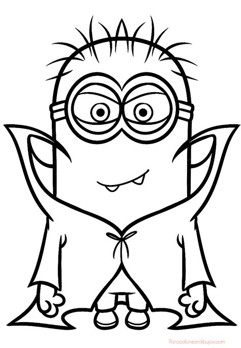 Dibujos Para Colorear De Los Minions Pintar E Imprimir