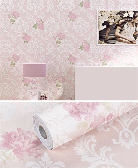 Glow4u Self Adhesive Decorative Damask Floral Contact