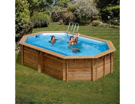 Piscina De Madera Gre Sunbay Grenade 2 Ovalada 436x336x117 Piscinarium