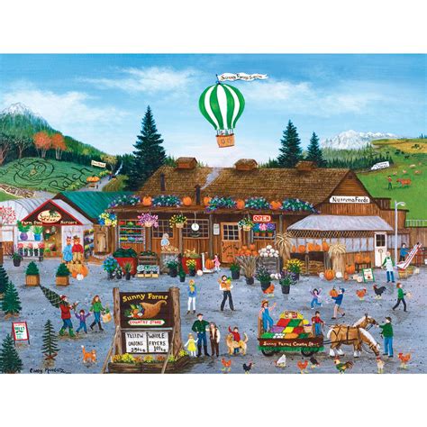 Sunny Farms Piece Jigsaw Puzzle Buy At Spilsbury