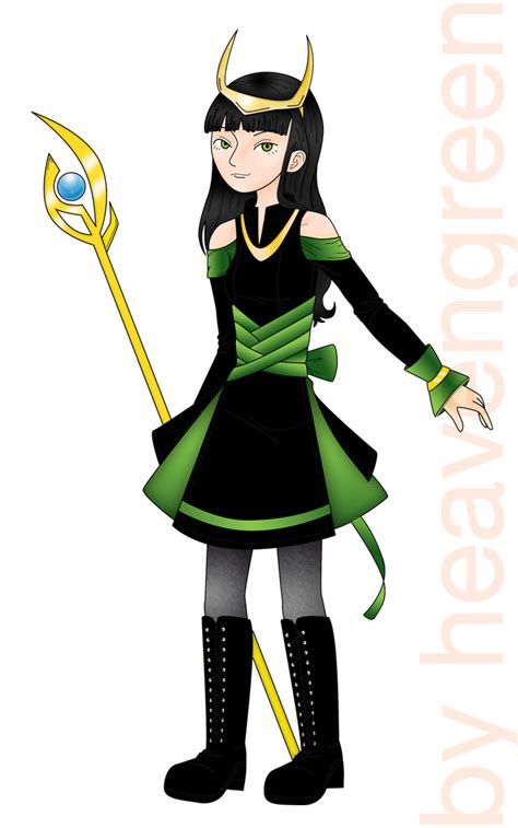 Loki female fanart remake by Heavengreen on DeviantArt