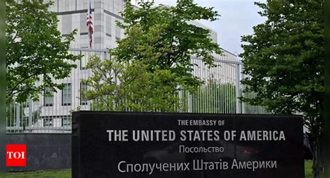 Us Reopens Embassy In Kyiv After Closure Forced By War Times Of India