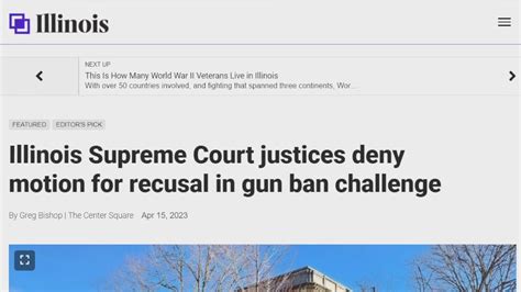 Illinois Supreme Court Denies Motion To Recuse Justices In Gun Ban Case Youtube