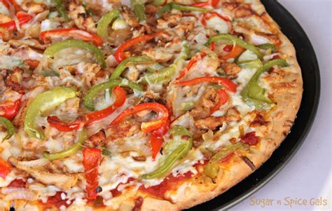 Chicken Fajita Pizza Sugar N Spice Gals Recipe Fajita Pizza Chicken Fajitas Fajitas