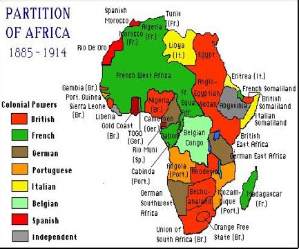 Imperialism Map - Imperialism shapes our History.