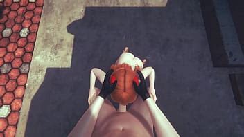 Evangelion Hentai Asuka Mamada y anal en una calle de Tokio Japonés Asiático Manga Anime