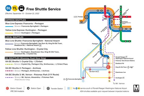 Major changes coming soon for Yellow, Blue line Metro riders - WTOP News