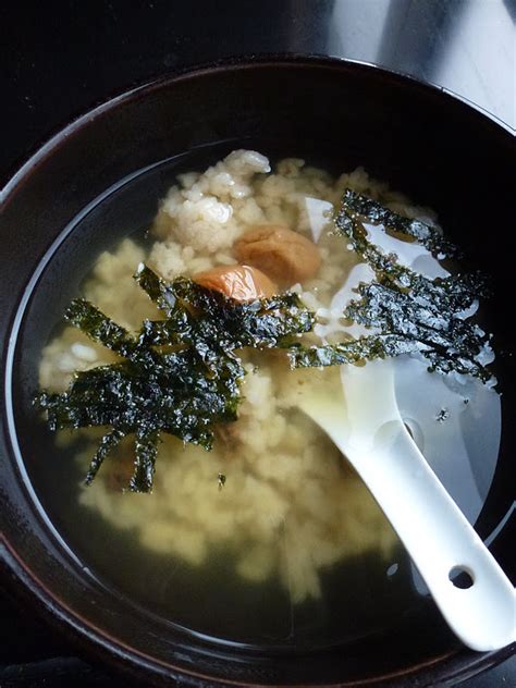 Un Peu Gay Dans Les Coings Ochazuke Soupe Japonaise De Th Vert Au Riz