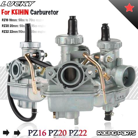 Карбюратор PZ16 PZ20 PZ22, Цинковый карбюратор для квадроцикла Keihin ...