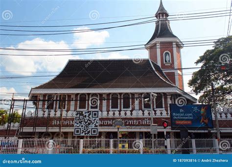 Chiang Mai, Thailand - December 3, 2019: Primary Section of Montfort